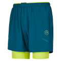 Trail Bite Short M Storm Blue/Lime Punch