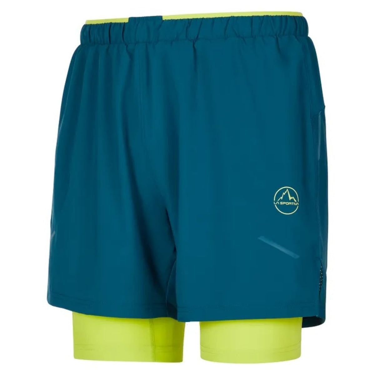 Trail Bite Short M Storm Blue/Lime Punch