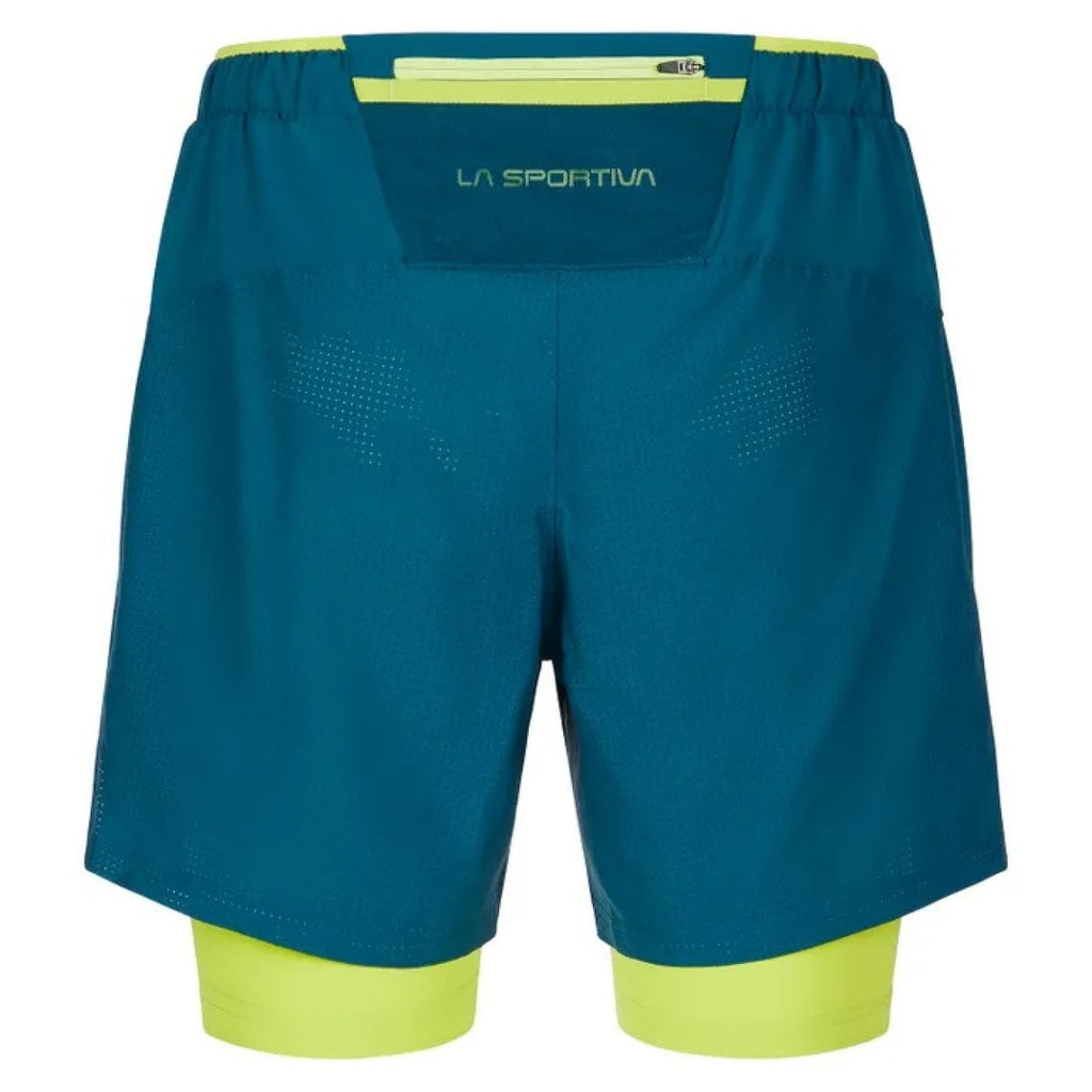 Trail Bite Short M Storm Blue/Lime Punch