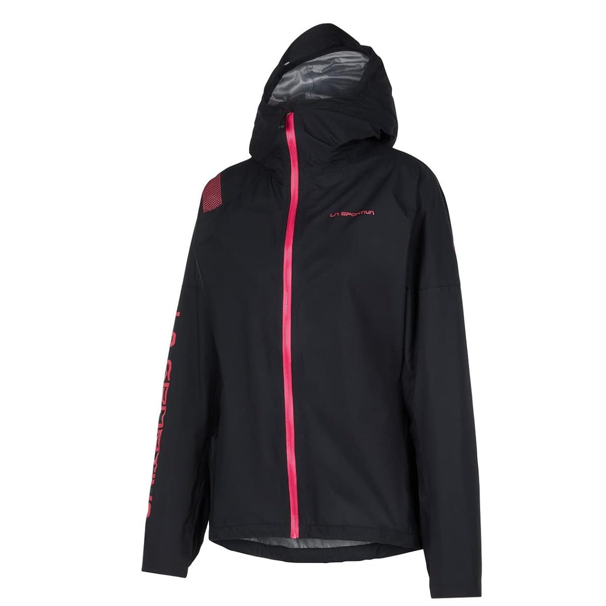 Pocketshell Jkt W (Black/Hibiscus)