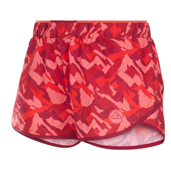 Timing Short W  Red Plum/Blush