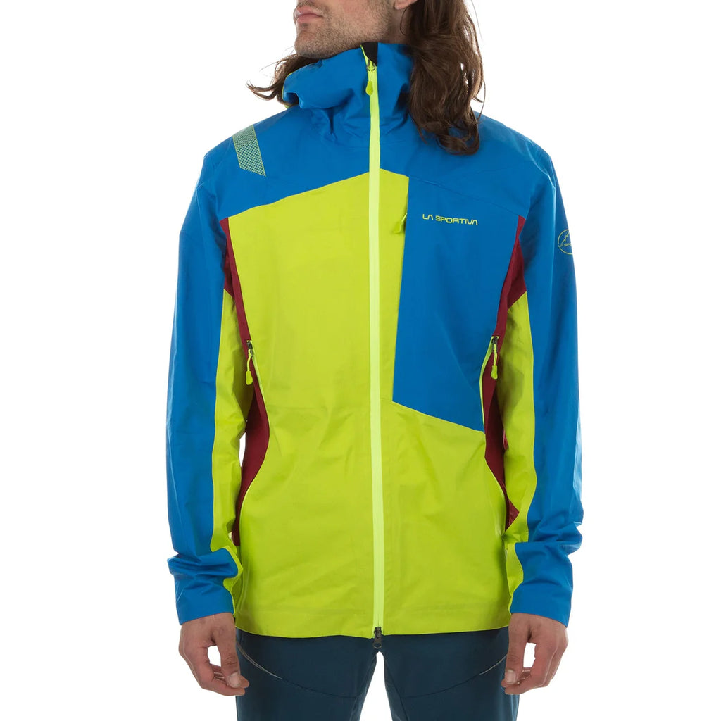 Crizzle EVO Shell Jkt M (Lime punch/Electric Blue)