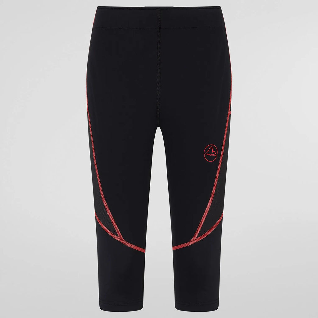 Triumph Tight Pant 3/4 W Black/Hibiscus