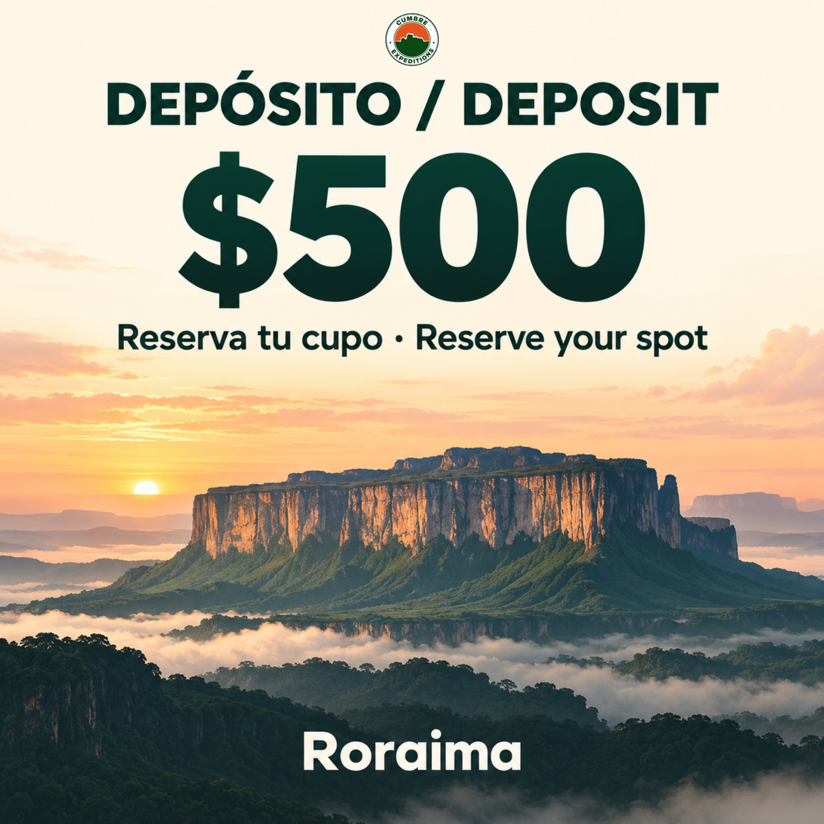 Reserva Roraima – Depósito / Roraima Reservation – Deposit