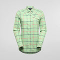 Rambler Light Flannel Shirt W  Aspen Green/Night Sky
