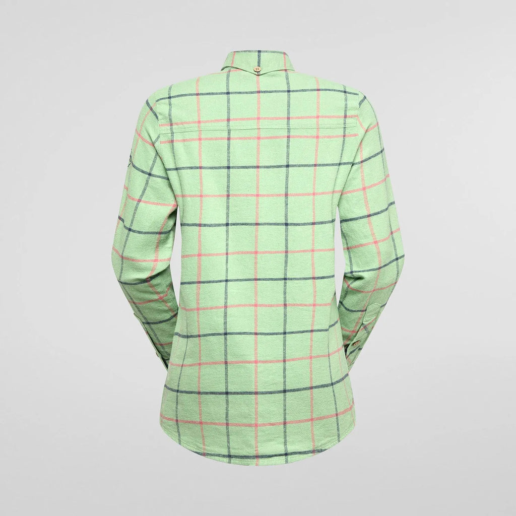 Rambler Light Flannel Shirt W  Aspen Green/Night Sky