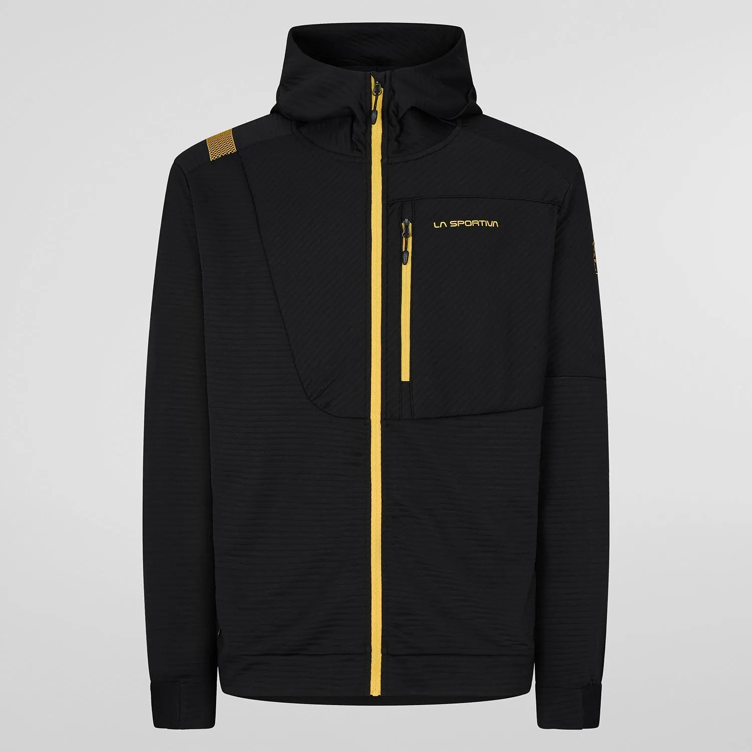 Mood Hoody M   Black/Yellow