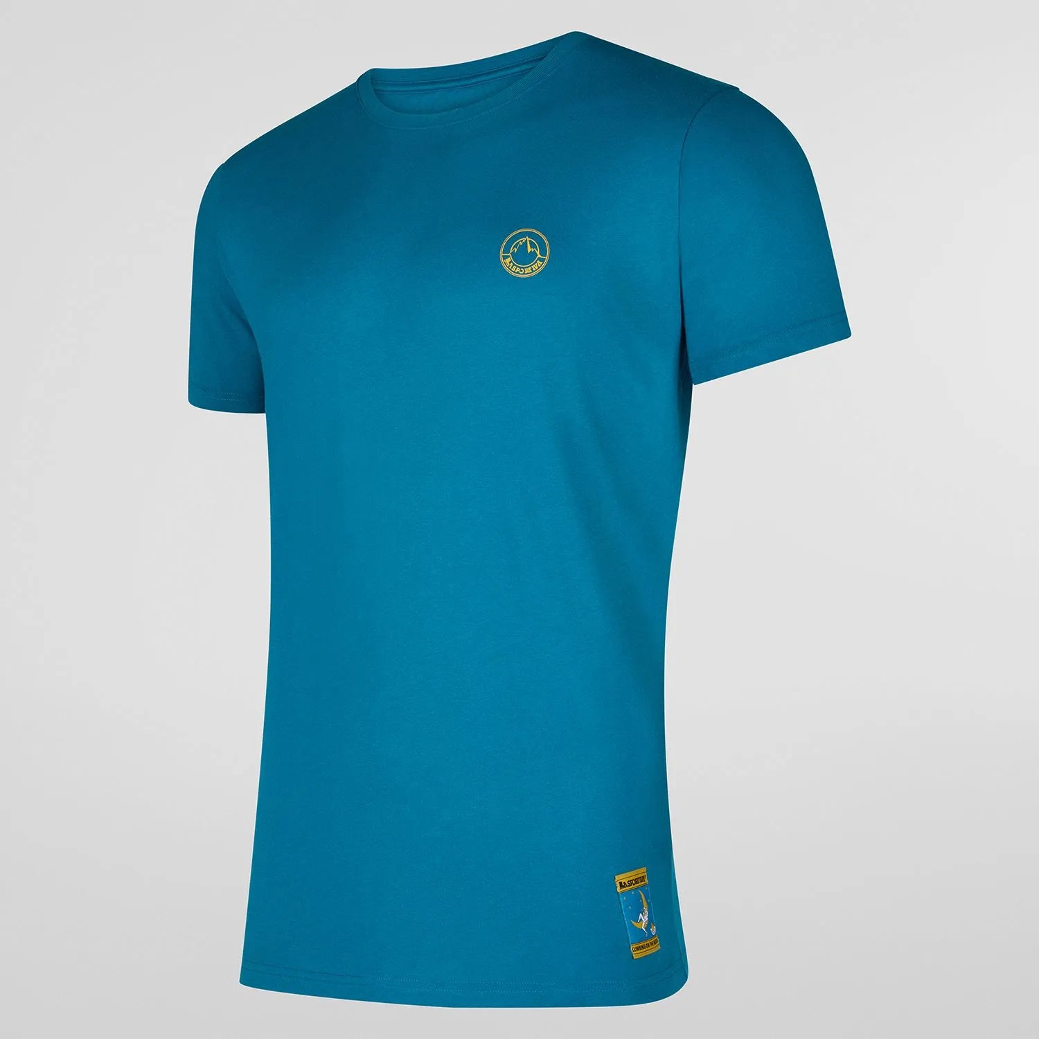 Climbing On The Moon T-shirt M (Turchese/Giallo)