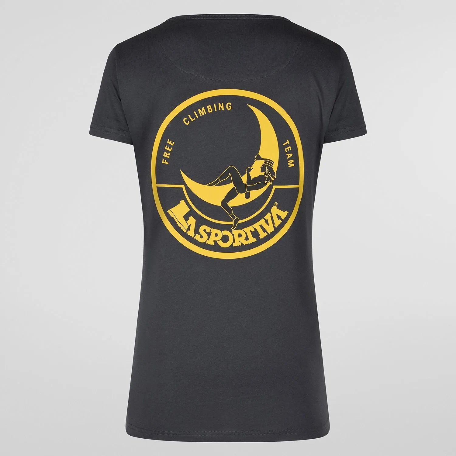 Climbing On The Moon T-shirt W (Crbon/Giallo)