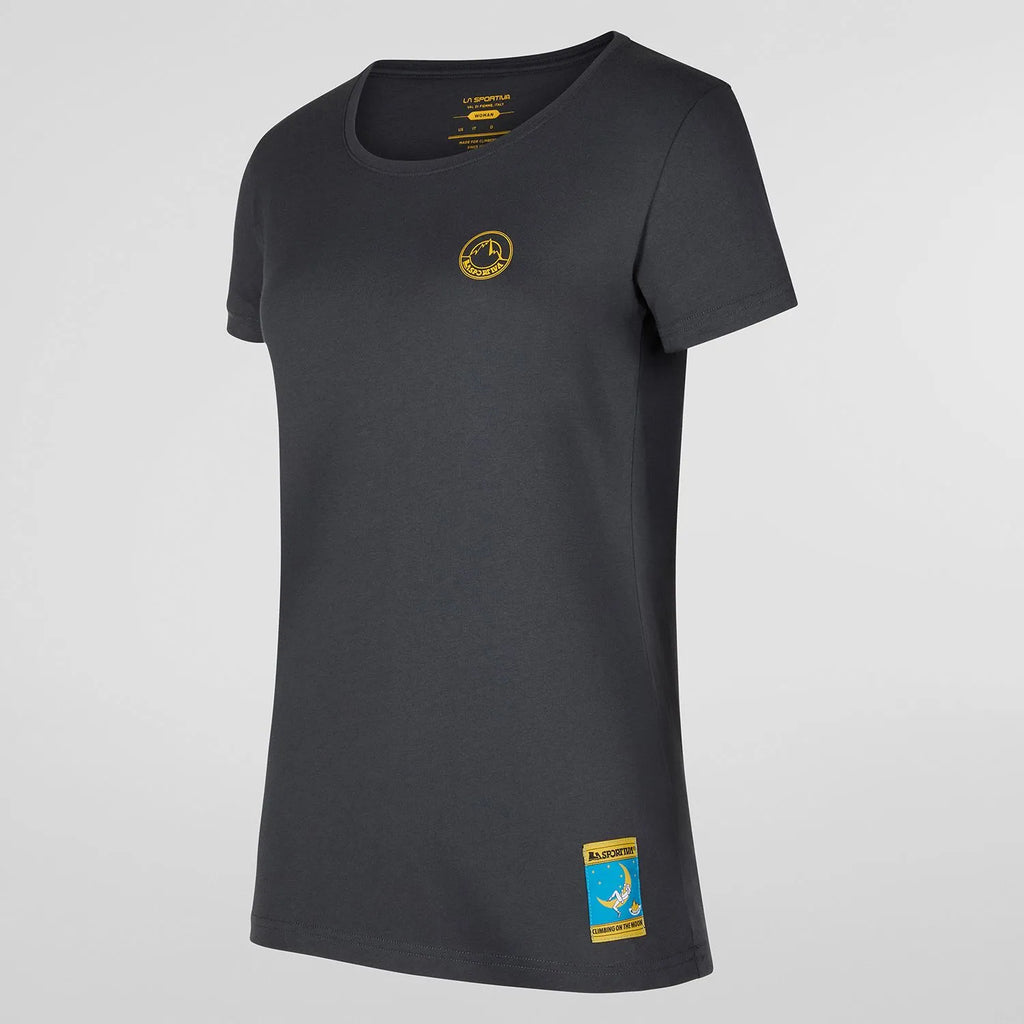 Climbing On The Moon T-shirt W (Crbon/Giallo)