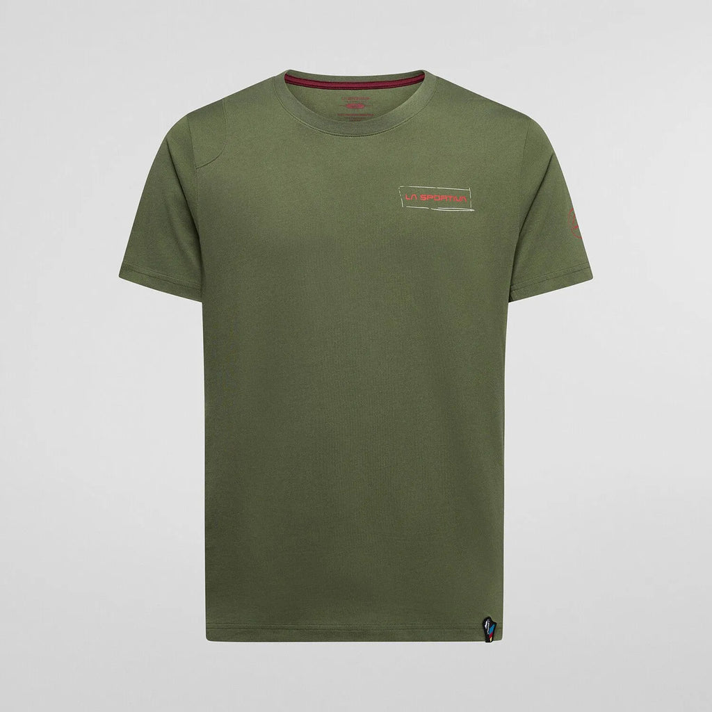 Mantra T-Shirt M  Cypress/Mountain Red