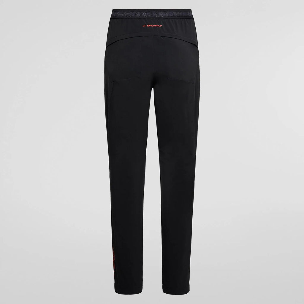 Brush Pant M  Black/Cherry Tomato