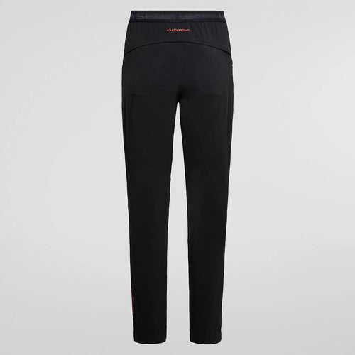 Brush Pant M  Black/Cherry Tomato