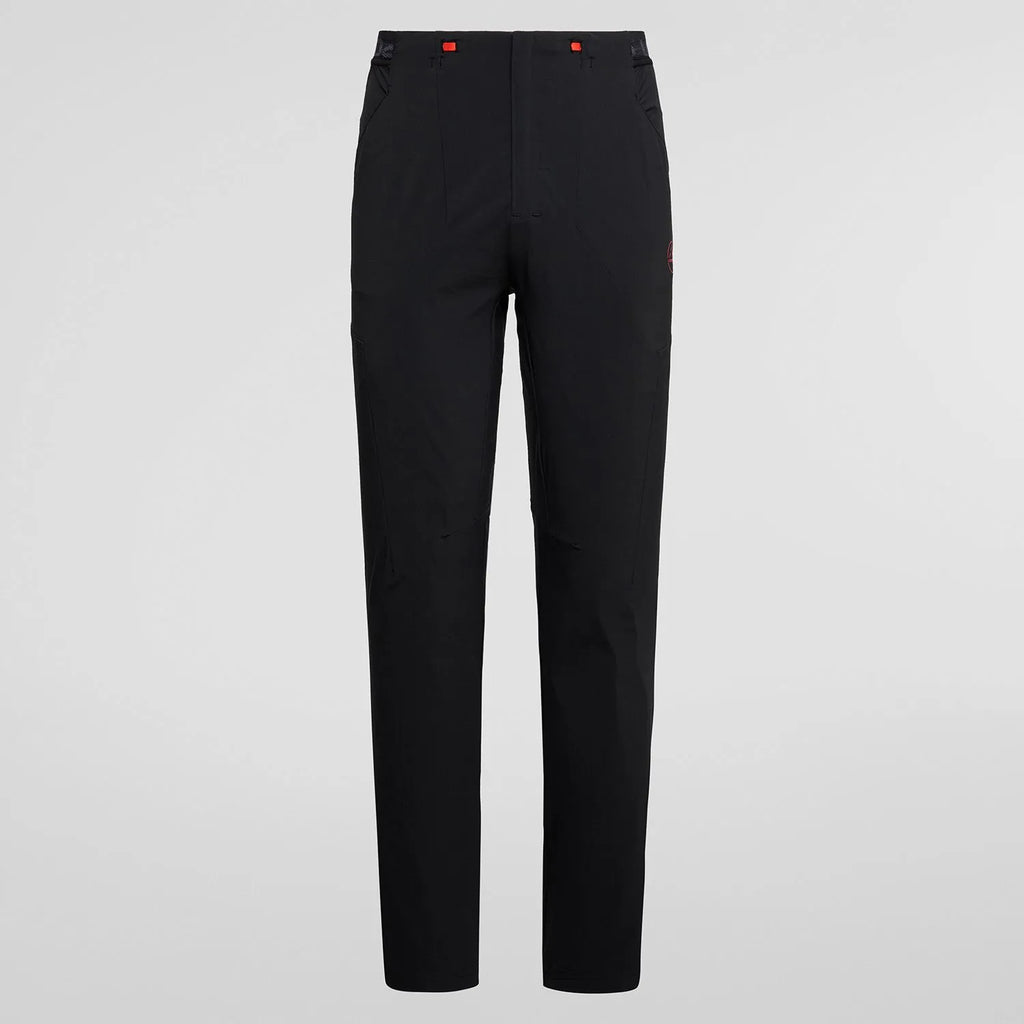 Brush Pant M  Black/Cherry Tomato