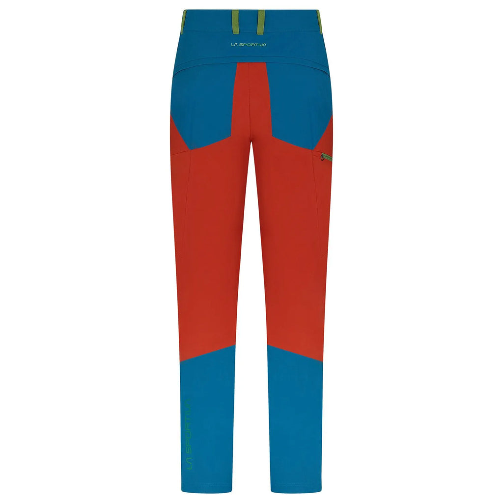 Monument Pant M  Saffron/Space Blue