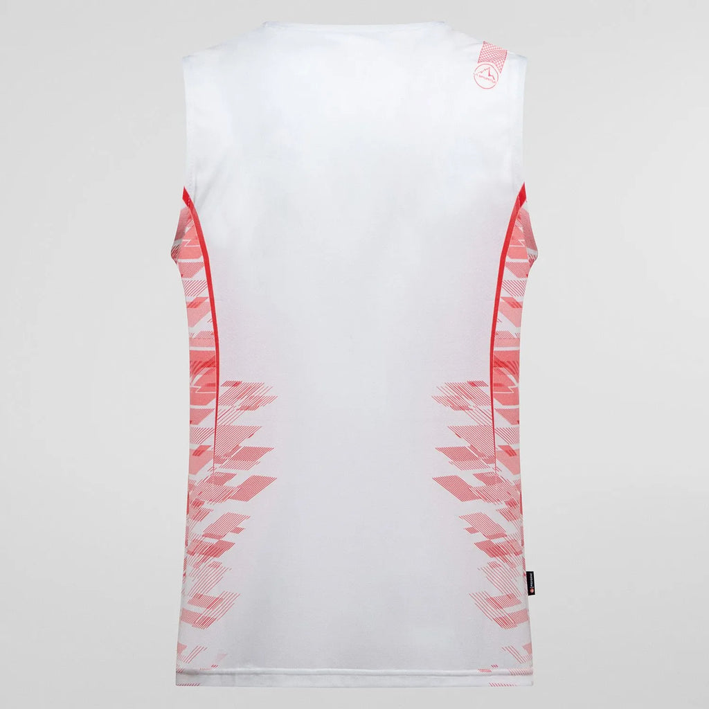 Pacer Tank M  Chalk/Mountain Red