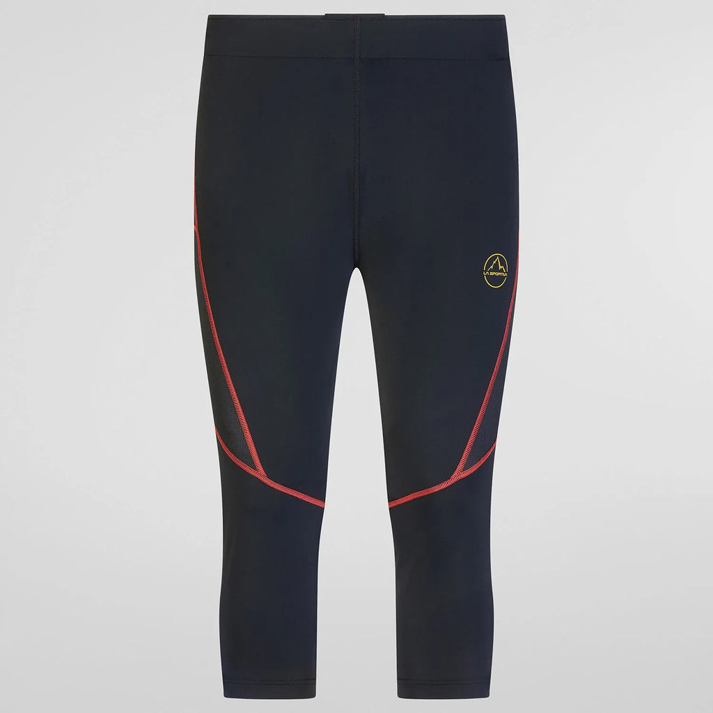 Triumph Tight Pant 3/4 M  Black/Yellow