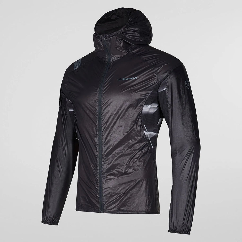 Blizzard Windbreaker Jkt M (Carbon/Black)