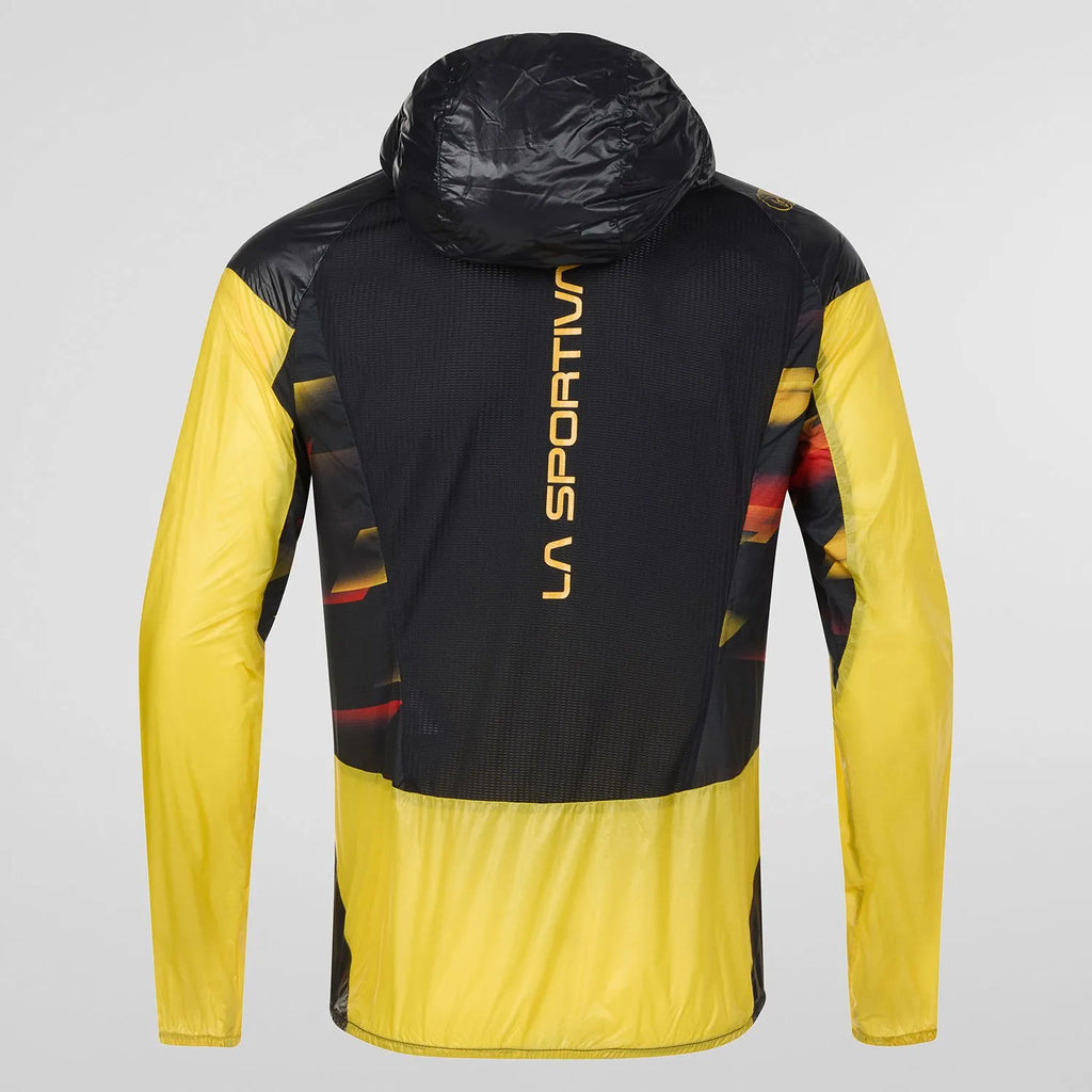 Blizzard Windbreaker Jkt M (Black/Yellow)