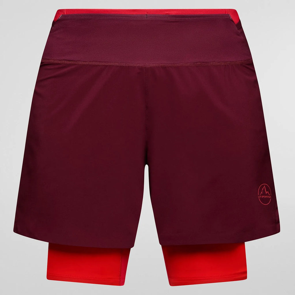 Ultra Distance Shorts M  Redwood/Mountain Red