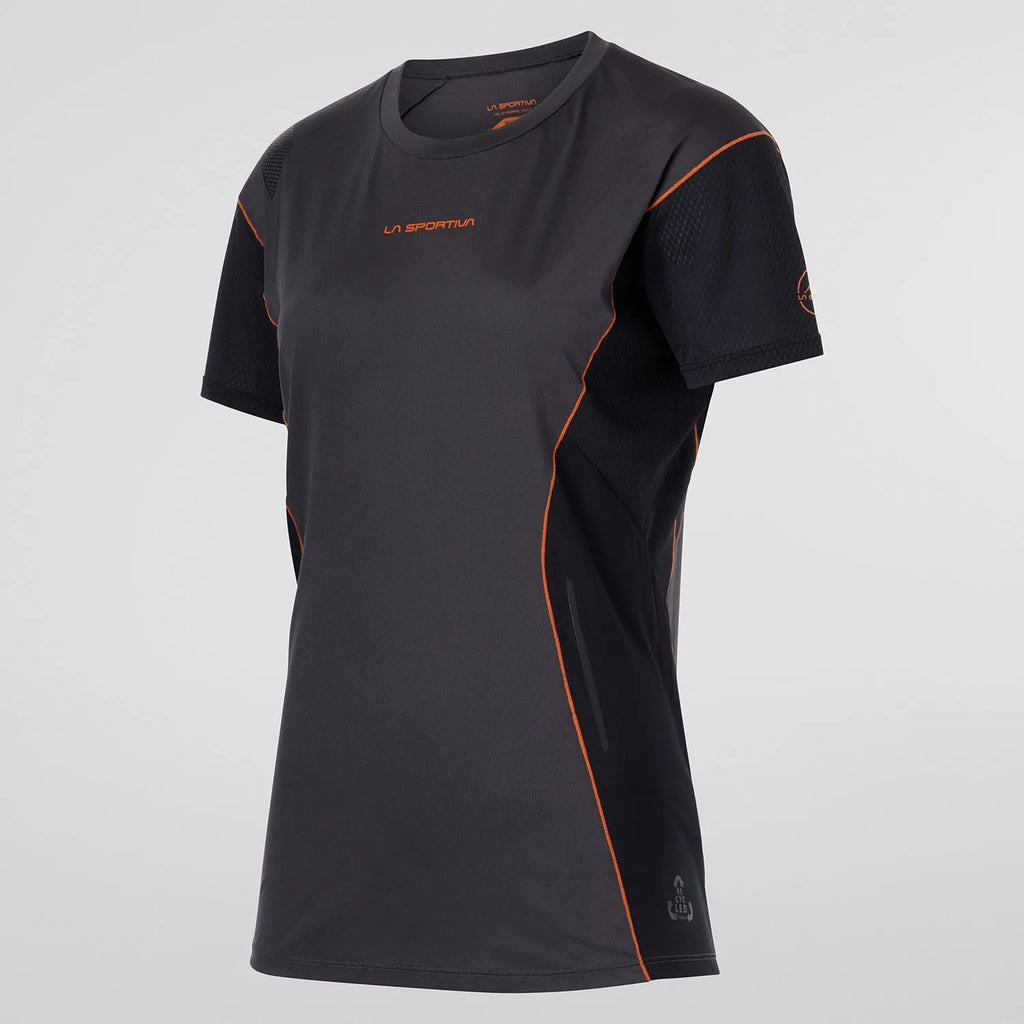 Resolute T-Shirt W Carbon/Cherry Tomato