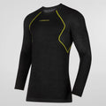 Wool40 Aero Longsleeve M  Black/Yellow (Base layer / Primera capa)