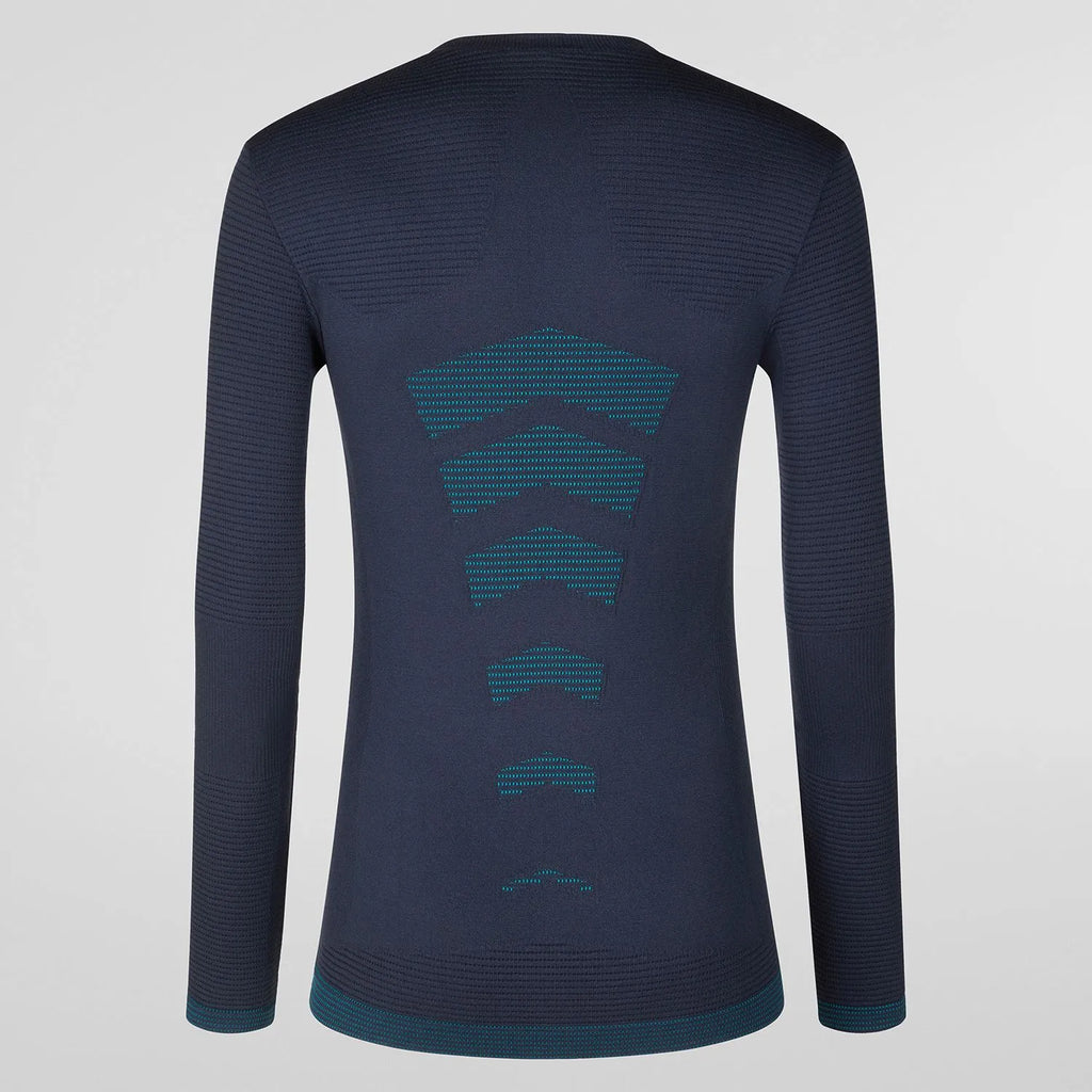 Synth Light Longsleeve W  Storm Blue/Lagoon (Base layer / Primera capa)