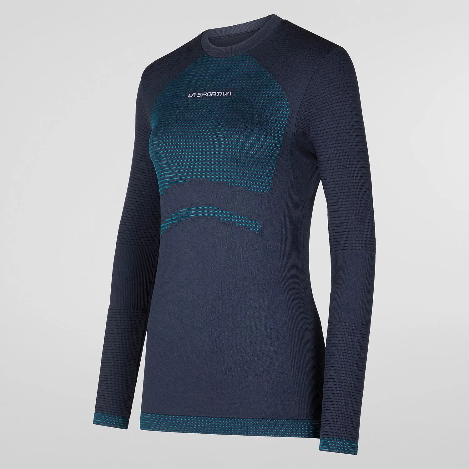 Synth Light Longsleeve W  Storm Blue/Lagoon (Base layer / Primera capa)