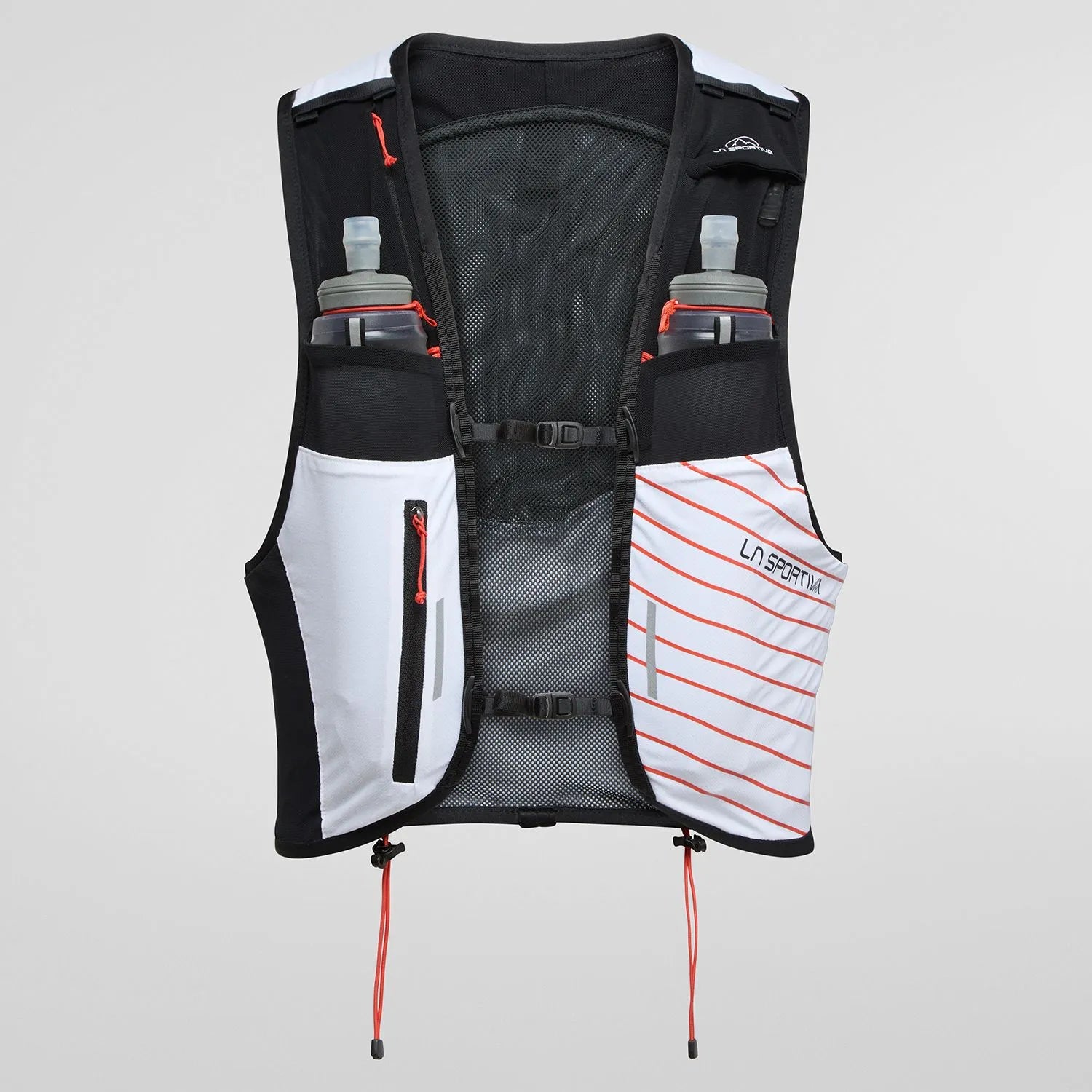 Trail Vest 10L (White/Cherry tomato)
