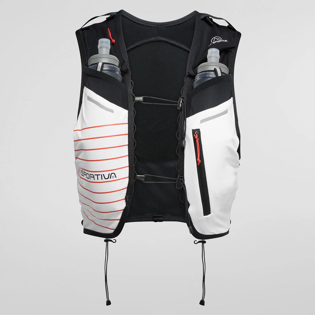 Trail Vest 5L (White/Cherry Tomato)