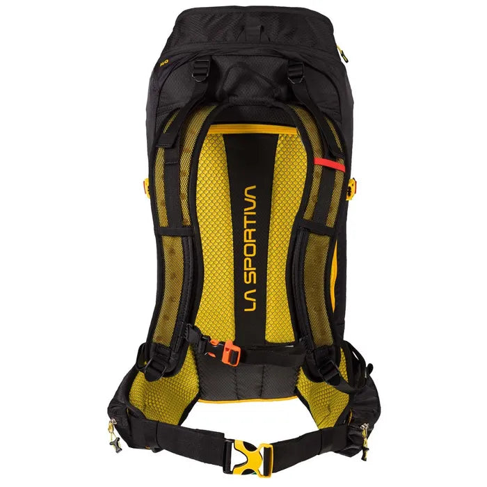 SUNLITE Backpack (Black/Yellow) 40L