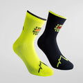 For Your Mountain Socks  Black/Neon