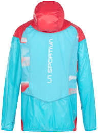 Briza Windbreaker Jkt W (Hibiscus/Malibu Blue)