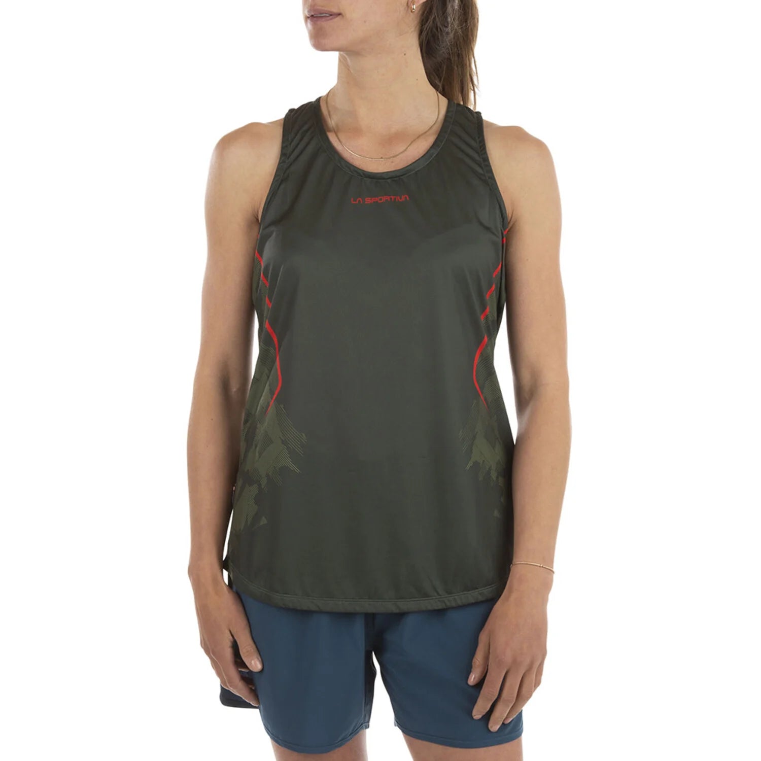 Pacer Tank W  Forest-Green Banana