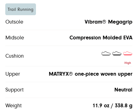 Altra Olympus 275 W White/Coral
