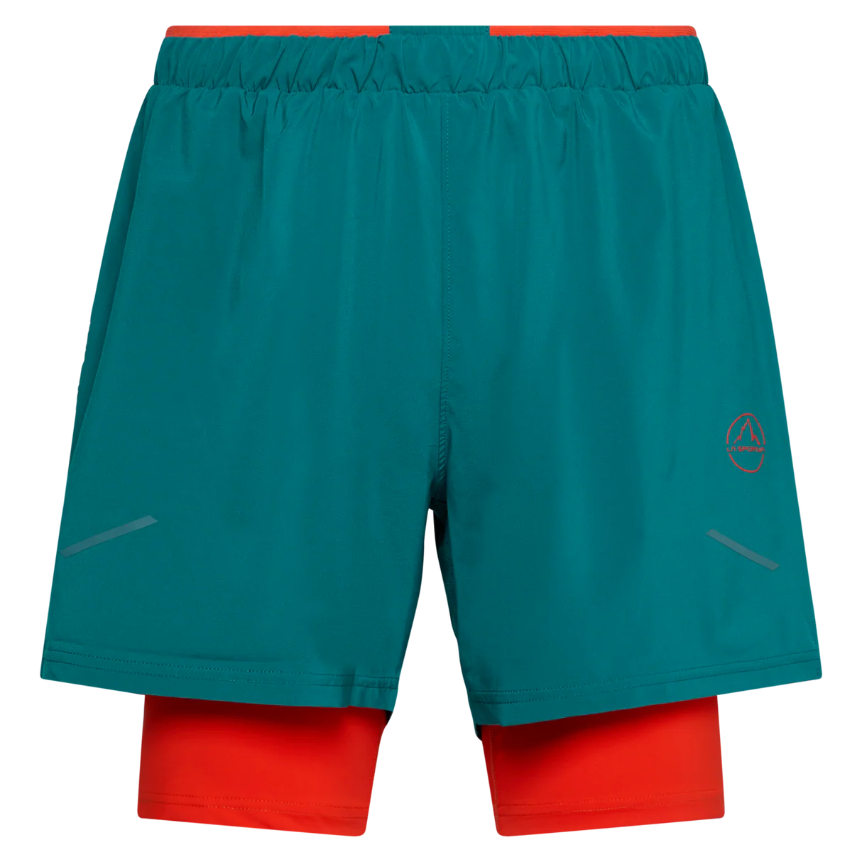 Trail Bite Short M  Everglade/Sherry Tomato